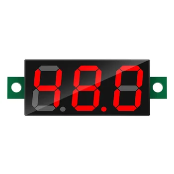 0,28 Инча DC LED Цифров Волтметър 0-100 В М Напрежение Авто Мобилния Тестер на Напрежение за Захранване на Детектора 12 В Червен Зелен Син Жълт