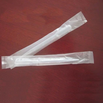 100 бр Стерилен пипета пастеровской паста с обем 5 ml, за еднократна употреба пластмасови краен в индивидуална опаковка