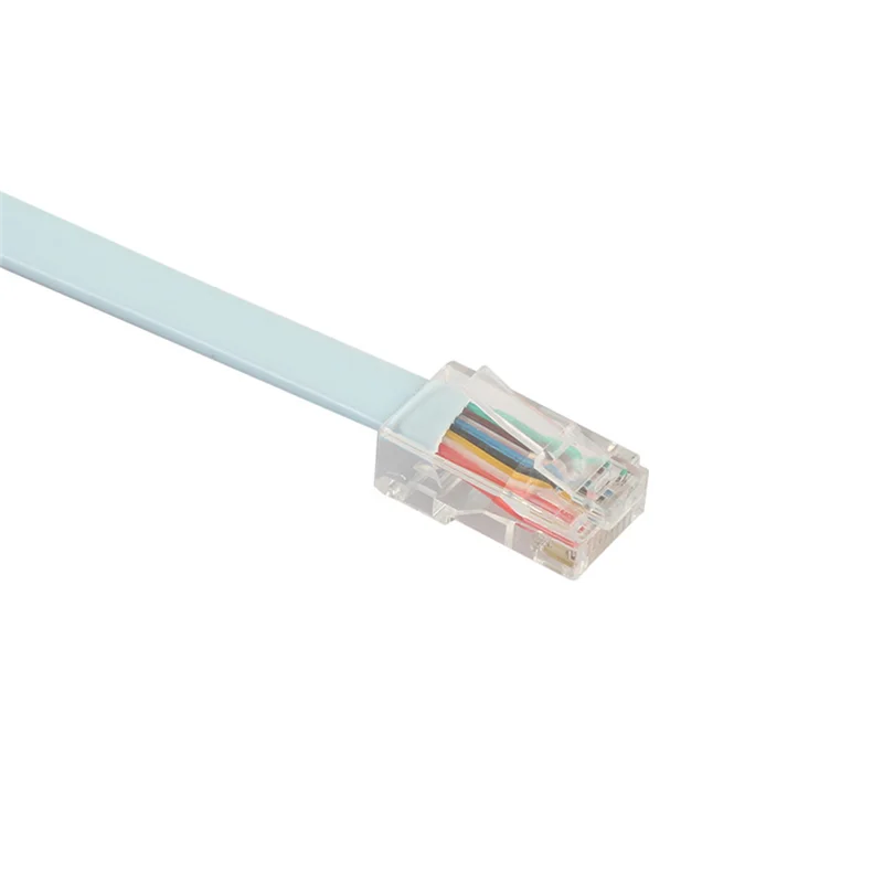 Конзола-USB Кабел RJ-45 Cat5 Ethernet Към Rs232 DB9 COM-Порт Сериен Женски Разсрочване на Рутери Мрежови Адаптер Кабел 1,8 М