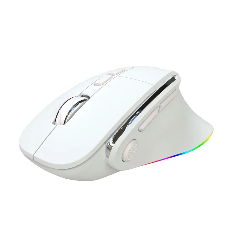 Bluetooth Мишка Безжична Мишка С Подсветка Акумулаторни Ергономична Геймърска Мишка DPI2400 Gamer Office за Преносими КОМПЮТРИ Игрови Аксесоари