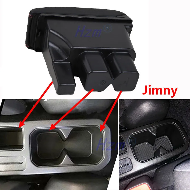 Авто Кутия За Съхранение на Централен Подлакътник на Suzuki Jimny JB64W JB74W Авто Подлакътник 2019 2020 2021 2022 2023 Аксесоари За Интериора