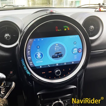 9 инча 8 GB 256 Г Android 13 Автомобилен Мултимедиен За BMW и Mini Cooper Countryman R56 R60 F54 F55 F56 Авто Радио GPS Стерео Видео CarPlay