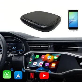 Cabot CarPlay Ai Box Android 13 8G + 128GRocket WirelessCar Play Android Auto Multimedia Smart Box APP Player