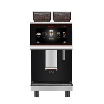 Dr. Coffee F20 Self-Clean Piano Black Напълно Автоматична Кафемашина за денонощния магазин