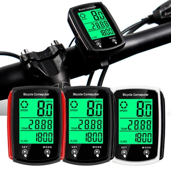 GPS Велосипеден компютър с LCD сензорен екран Велосипеден Компютър Водоустойчив МТБ Пътен под Наем Скоростомер, Километраж Осветление Хронометър Велосипеди