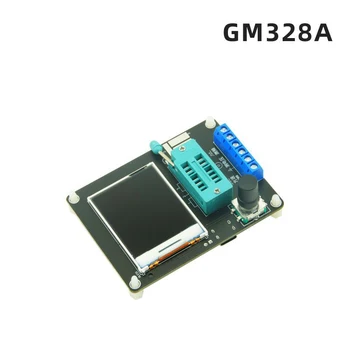 W50 GM328A LCD Дисплей Тестер за Транзистори и Диоди Капацитет съпротивление esr Метър Честота Напрежение PWM Генератор на Правоъгълни Вълни Комплект Електроника