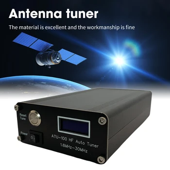 Антена тунер ATU-100 от N7DDC + 0.91 OLED V3.1 HF Auto Тунер 100 W Автоматична антена тунер HF Antenna Тунер