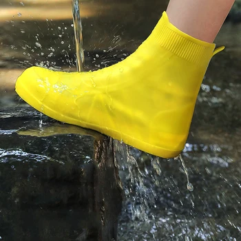 Водоустойчив водоустойчив калъф за обувки в дъждовен ден, нескользящий калъф за краката, за езда, за игри, водоустойчив, дебел износоустойчива спускане
