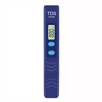 Електронен тестер на водата TDS Метър с обхват на измерване 0-9990 стр / мин, селското стопанство, аквариуми, басейни