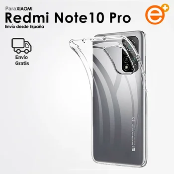 За Xiaomi Redmi Note 10 Pro силиконов калъф от TPU Прозрачна делото Ултра-мек калъф за мобилен телефон