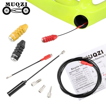 Инструменти за полагане на вътрешния кабел на мотора MUQZI МТБ Bike Brake Shift Хидравличен Вътрешен тел Ръководство За инсталиране на Комплект инструменти, Комплект за ремонт на велосипеди