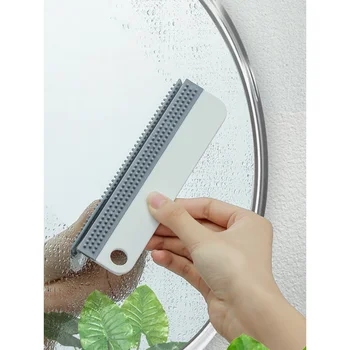 Многофункционален вода-репелент Стъргало Силикон нож за домашно автомивка, препарат за почистване на прозоречни стъкла, инструмент за душ Mini Glass Cleaner