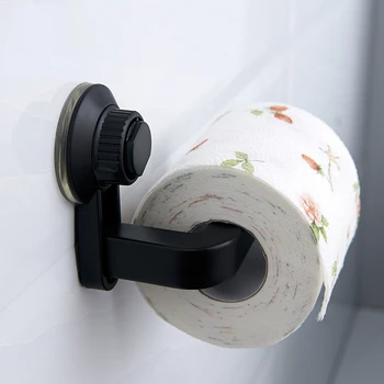 Стенен държач на ролка тоалетна хартия без перфорация, водоустойчив опаковка за ролки, кърпи за баня, кухненски стойка на присоске